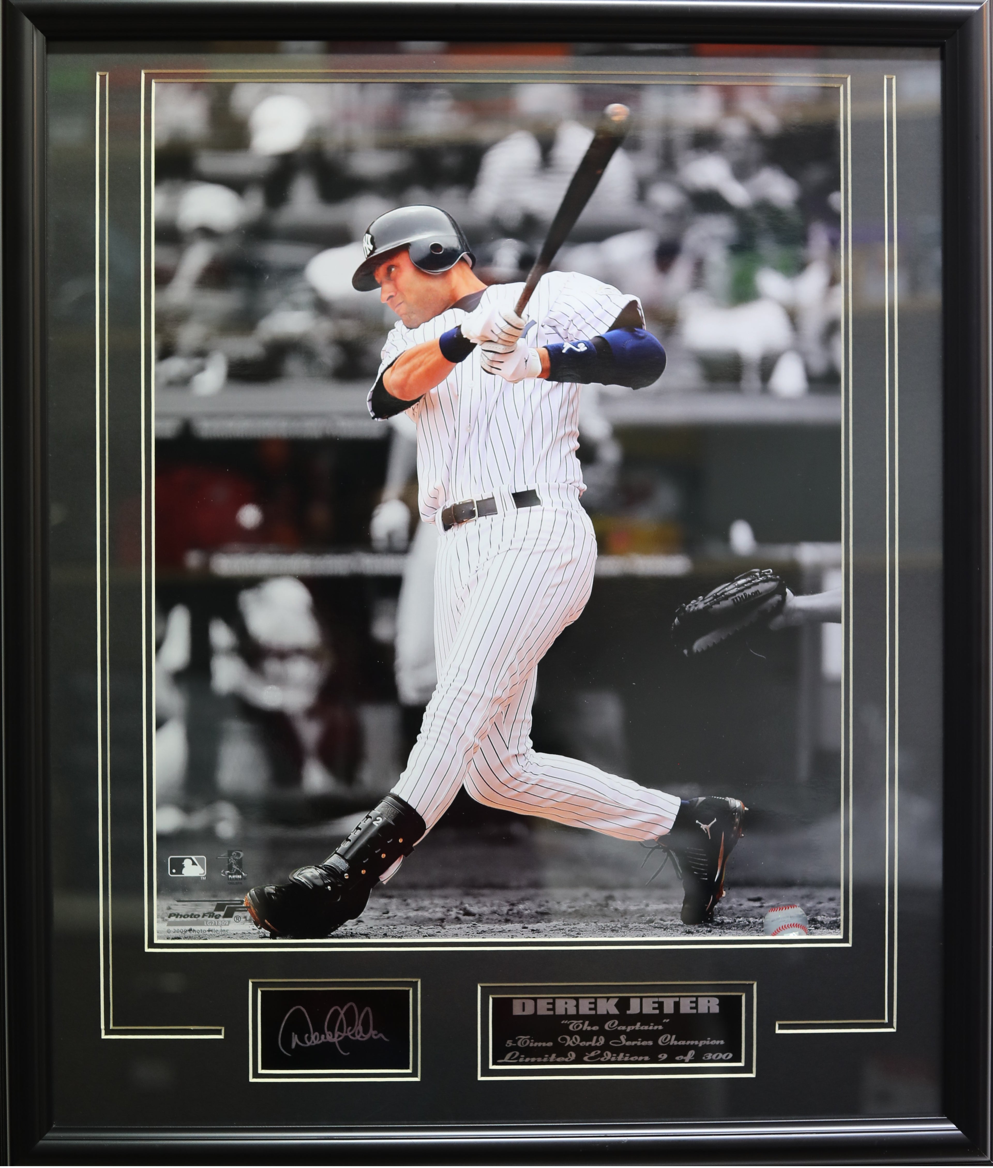 New York Yankees Final Game Frame Derek Jeter Large Frames
