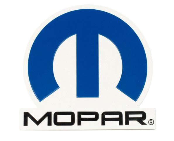 Mopar Logo Shaped Embossed Metal Signs