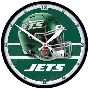 New York Jets Round Wall Clocks