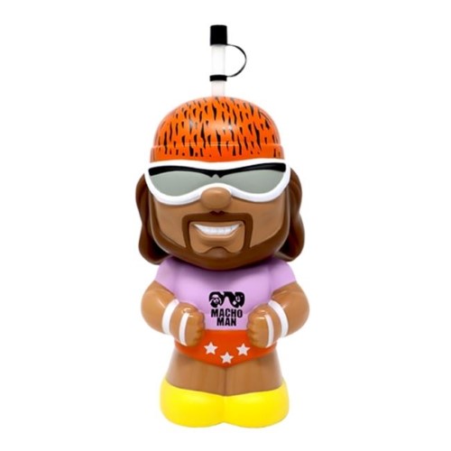 Macho Man Big Sip 3D Water Bottles
