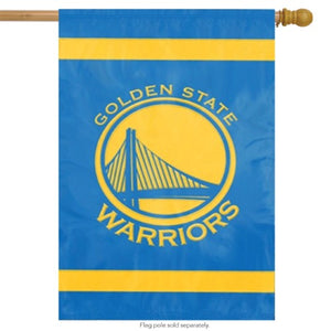 Golden State Warriors Embroidered Banner House Flag