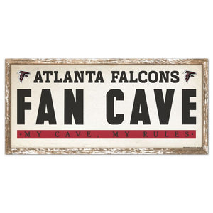 Atlanta Falcons Fancave Signs 8 x 17