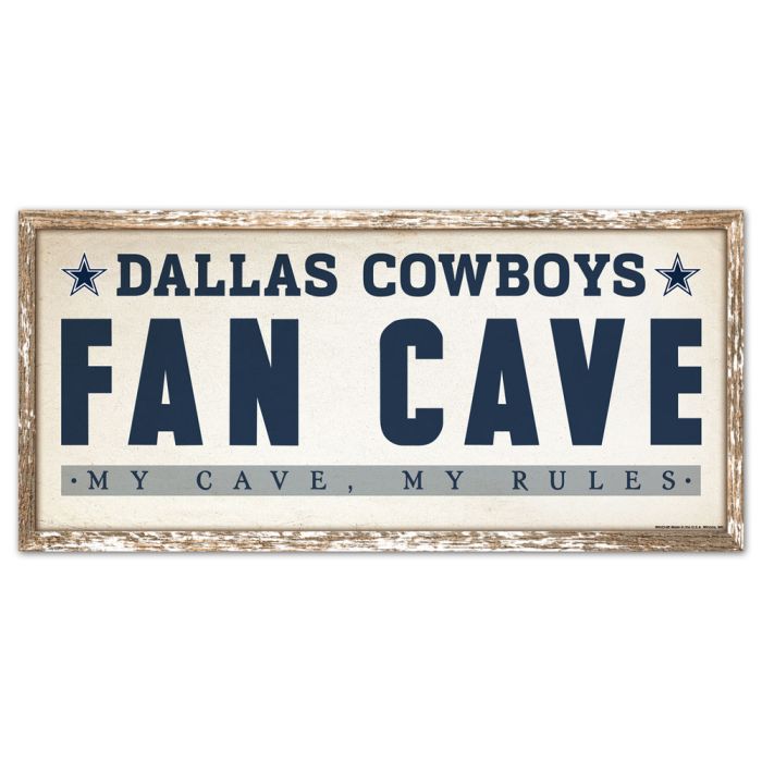 Dallas Cowboys Fancave Signs 8 x 17