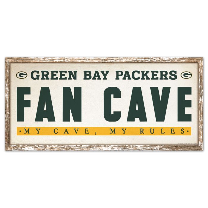 Green Bay Packers Fancave Signs 8 x 17