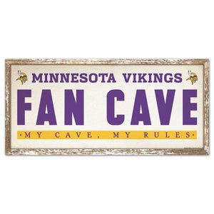 Minnesota Vikings Fancave Signs 8 x 17