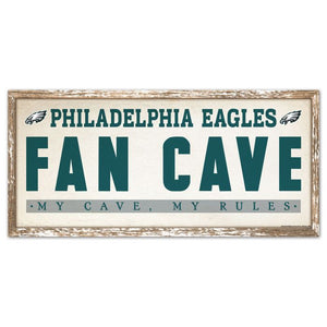 Philadelphia Eagles Fancave Signs 8 x 17