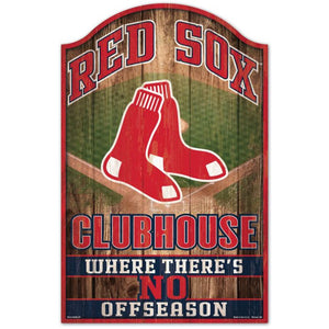 Boston Red Sox Fan Cave Wood Sign 11