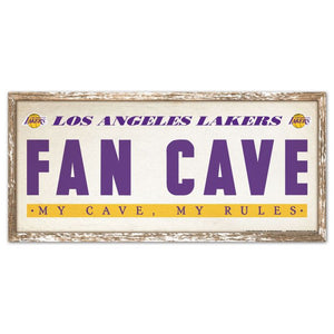 Los Angeles Lakers Fancave Signs 8 x 17