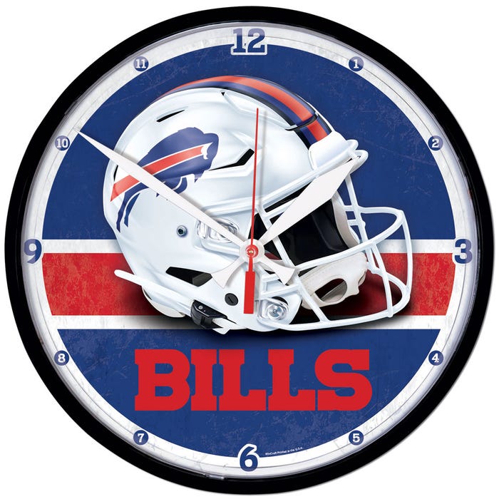 Buffalo Bills Round Wall Clocks