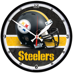 Pittsburgh Steelers Round Wall Clocks