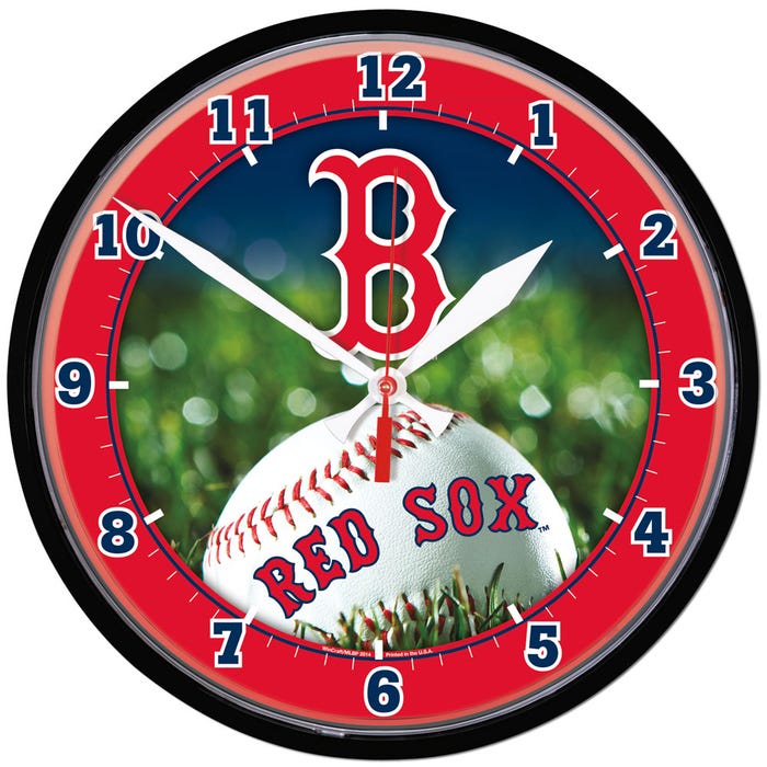 Boston Red Sox Round Wall Clocks