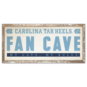 North Carolina Tar Heels Fancave Signs 8 x 17