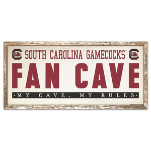 South Carolina Gamecocks Fancave Signs 8 x 17