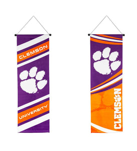 Clemson Tigers Dowel Banners