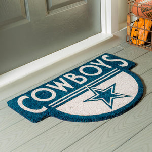 Dallas Cowboys Shape Coir Mats