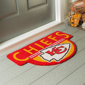 Kansas City Chiefs Shape Coir Mats