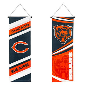 Chicago Bears Dowel Banners