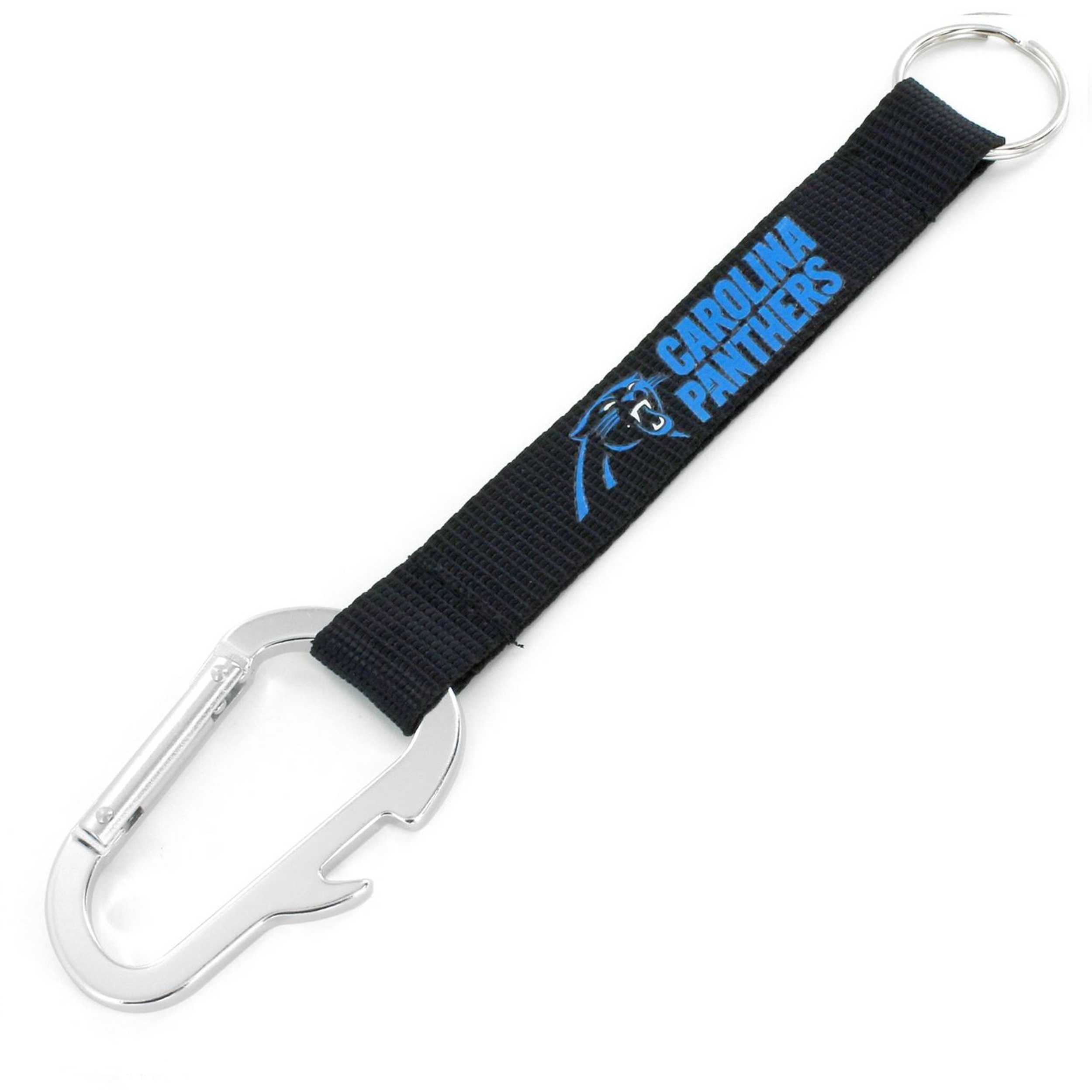 Carolina Panthers Carabiner Keychains
