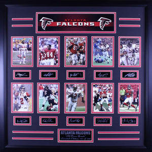 Atlanta Falcons All Time Greats Frames