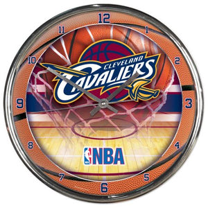 Cleveland Cavaliers Chrome Clocks