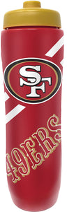 San Francisco 49ers Squeezy Water Bottle