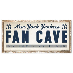 New York Yankees Fancave Signs 8 x 17