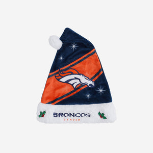 Denver Broncos Santa Hats