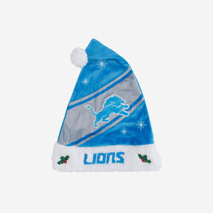 Detroit Lions Santa Hats