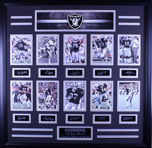 Las Vegas Raiders All Time Greats Frames