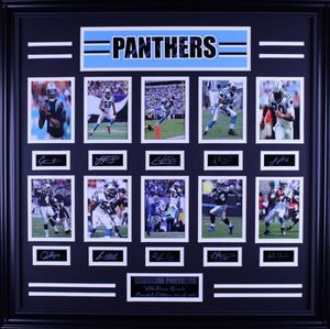 Carolina Panthers All Time Greats Frames