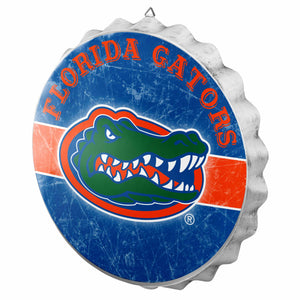 Florida Gators Distressed Bottle Cap Signs