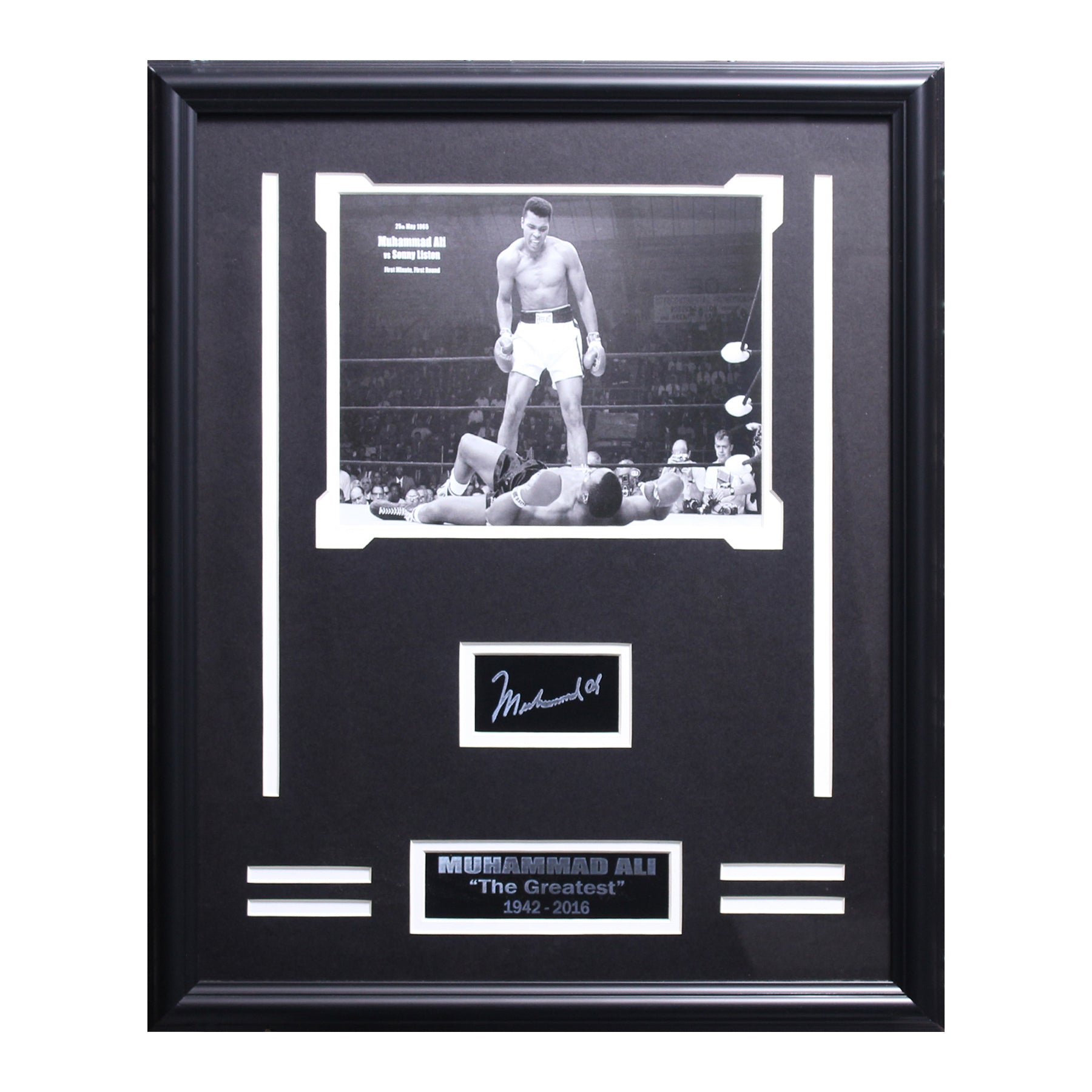 Boxing Muhammad Ali "The Greatest" Engraved Signature Medium Frames