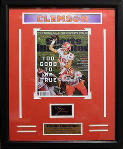 Clemson Tigers Champ Frame 4 Trevor Lawrence Medium Frames