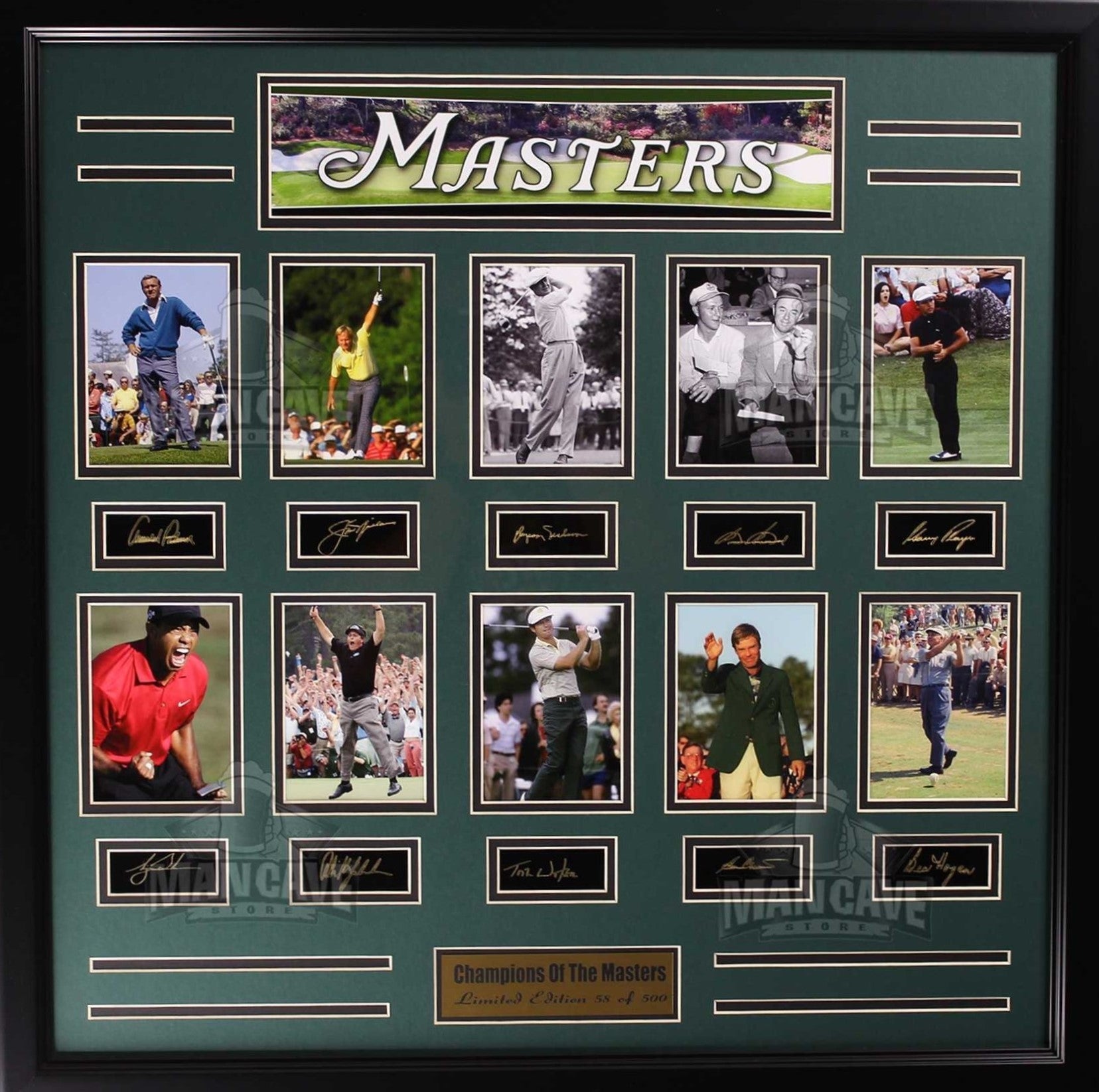 The Masters All Time Greats Frames