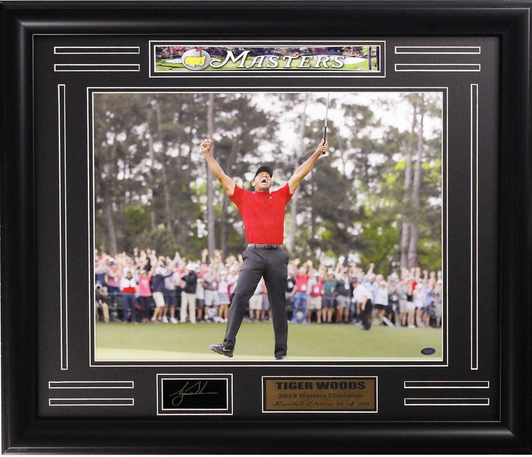 Masters Tiger Woods Large Frames