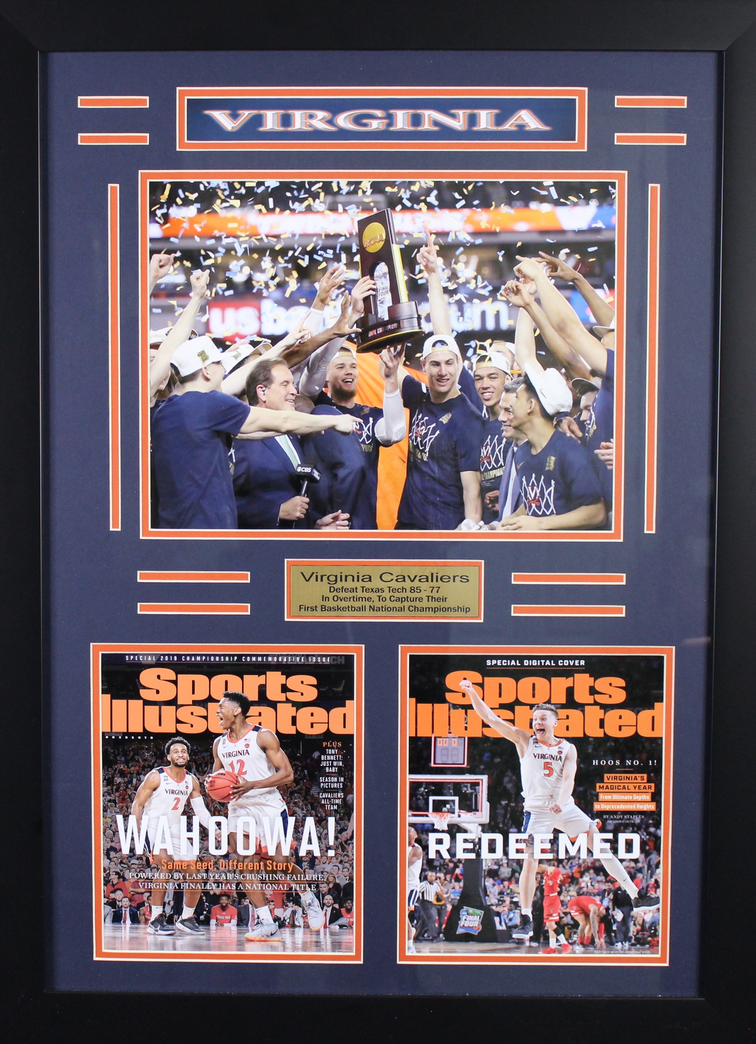 Virginia Cavaliers Champ Frame Large Frames