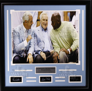 North Carolina Tar Heels Michael Jordan Roy Williams Dean Smith Large Frames