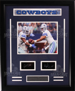Dallas Cowboys Ezekiel Elliott and Dak Prescott Medium Frames