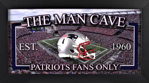 New England Patriots Helmet Frames