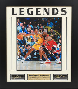 Kobe Bryant and Michael Jordan 
