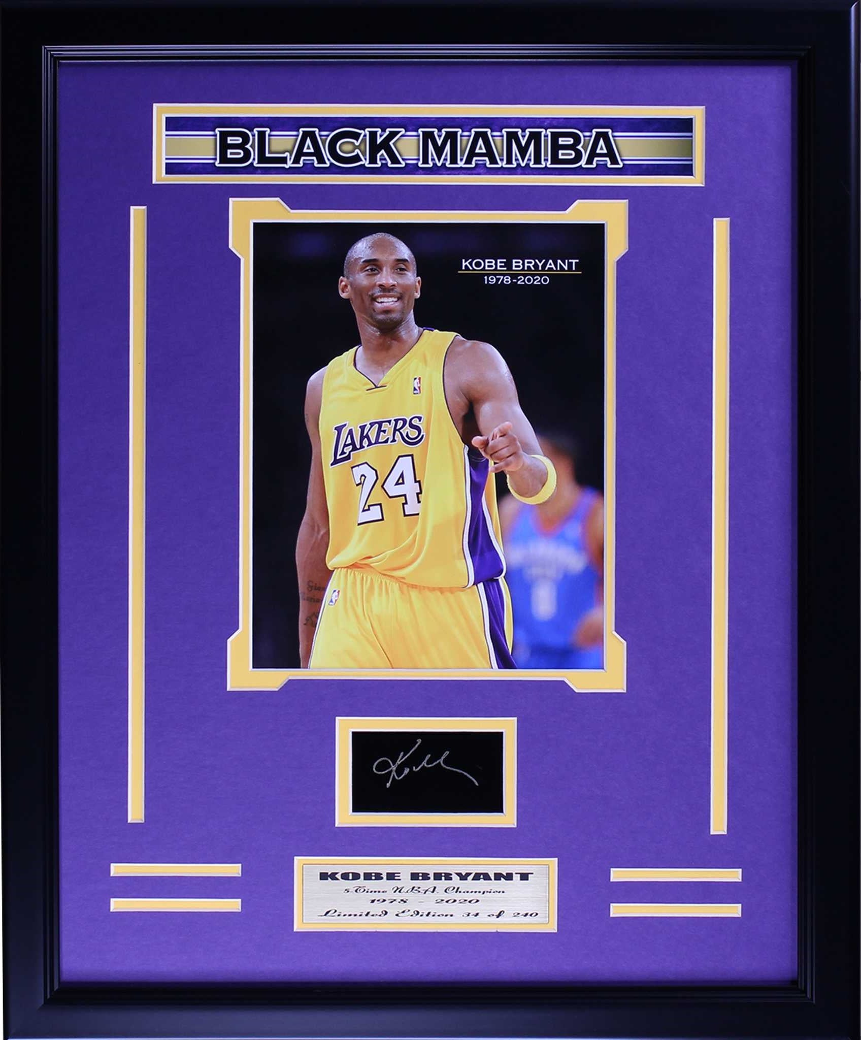 Los Angeles Lakers Kobe Bryant Solo Frame Medium Frames