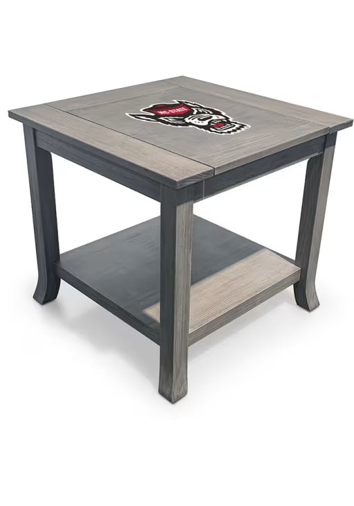 North Carolina State Wolfpack Game Day Side Table