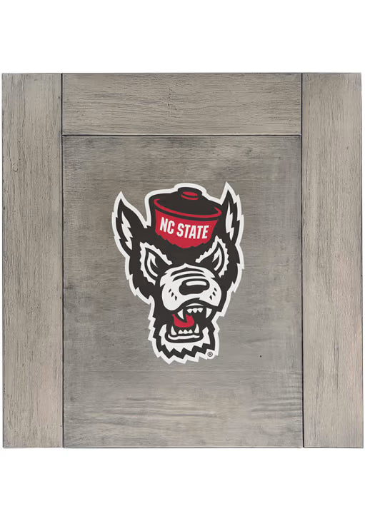 North Carolina State Wolfpack Game Day Side Table