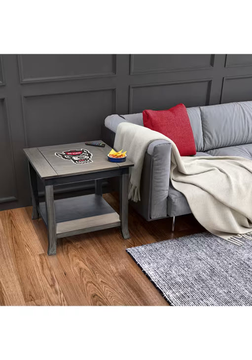 North Carolina State Wolfpack Game Day Side Table