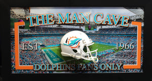 Miami Dolphins Helmet Frames
