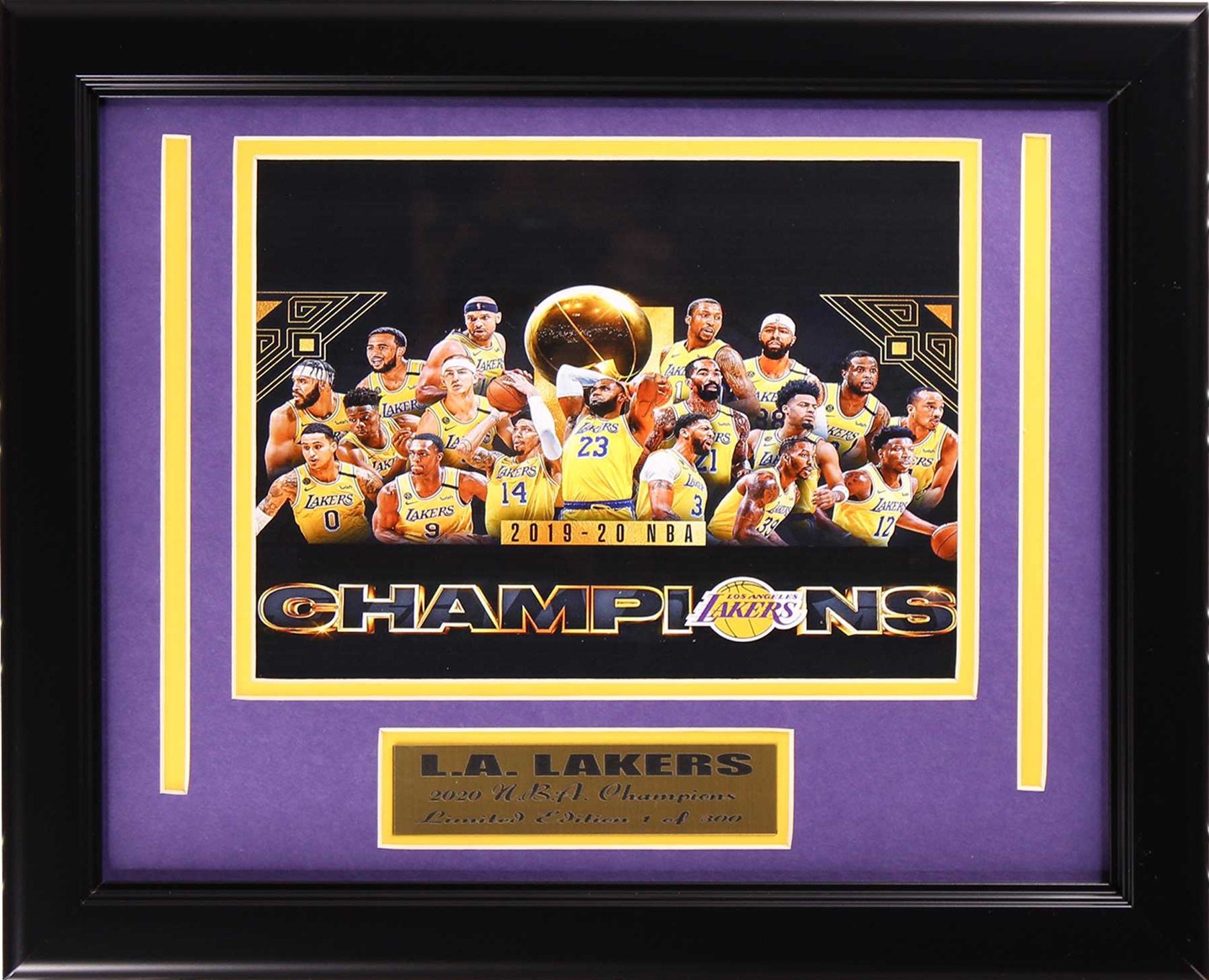 Los Angeles Lakers 2020 Champion Small Frames