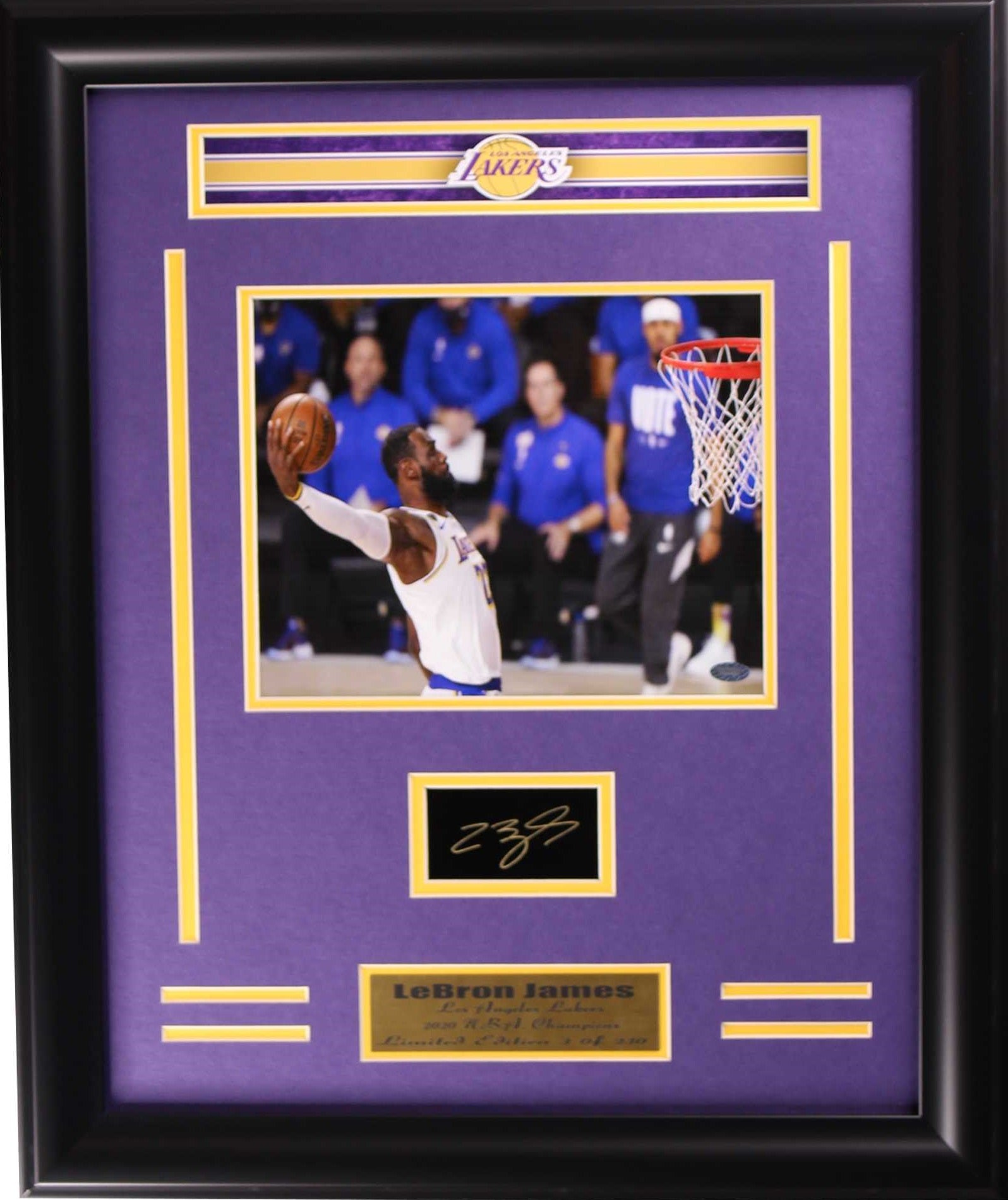 Los Angeles Lakers 2020 Champions Medium Frames