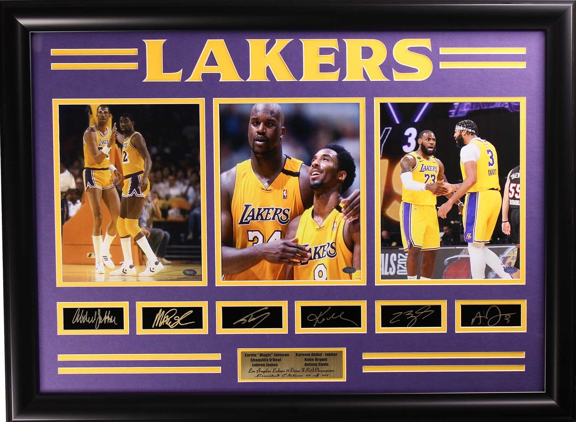 Los Angeles Lakers Duo Champions Large Frames
