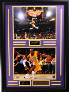 Los Angeles Lakers Kobe Bryant and Lebron James Large Frames