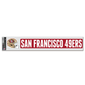 San Francisco 49ers Sports Decal Multi Used 2 Fan Pack